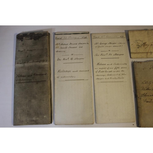 170 - REV. BENJAMIN MAYOU CURATE OF TAMWORTH,  a box of ephemera to include handwritten sermons, diary of ... 