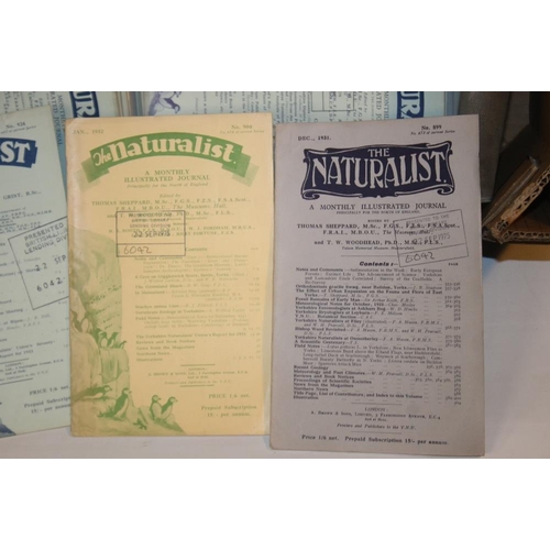 39 - NATURALIST 1915-34, a monthly illustrated journal principally for the North of England, a complete r... 