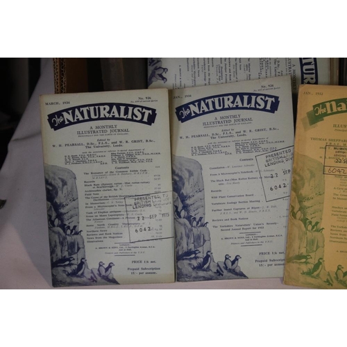 39 - NATURALIST 1915-34, a monthly illustrated journal principally for the North of England, a complete r... 