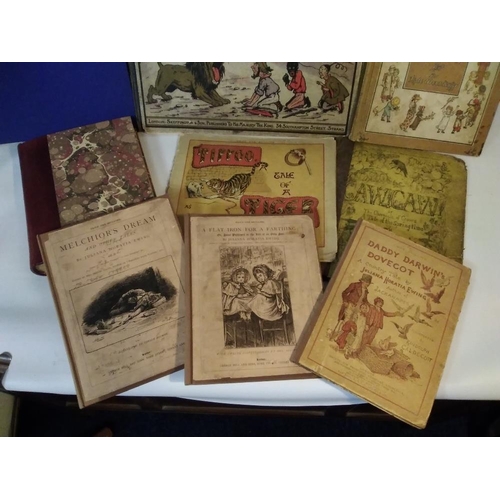 7 - A COLLECTION OF ANTIQUARIAN CHILDREN'S BOOKS to include S. Baring Gould 'Amazing Adventures' drawn b... 