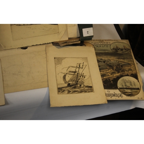 352 - A COLLECTION OF ASSORTED PRINTS AND ENGRAVINGS, to include examples of tinted Rowlandson Cartoons, V... 