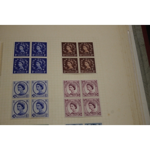 264 - STAMPS - GREAT BRITAIN 1,000 IN 9 ALBUMS FROM KG5, including P.V.C £1 (Fu) KG6 complete with blocks,... 