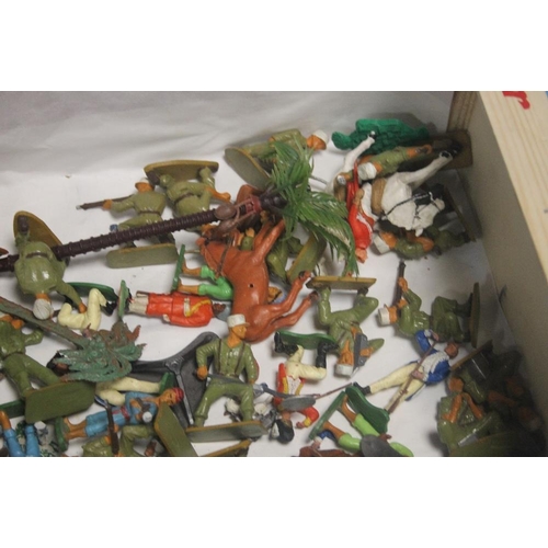 126 - A QUANTITY OF PLASTIC FIGURES