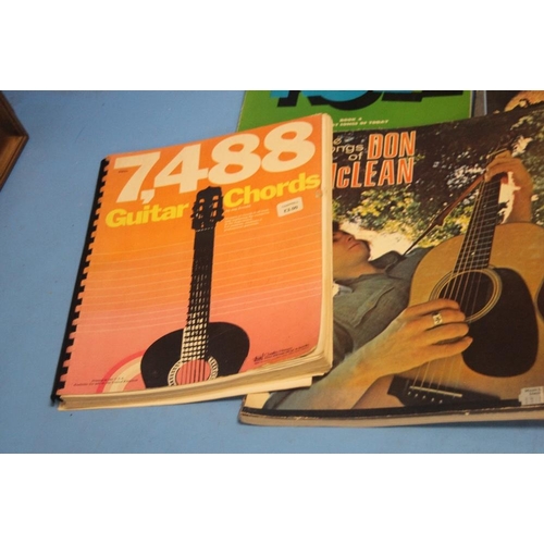 142 - TEN MUSIC SONGBOOKS TO INCLUDE 