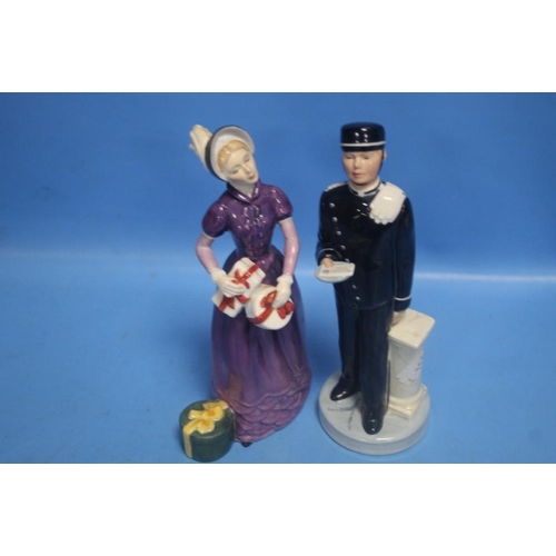 235 - A ROYAL DOULTON FIGURINE 