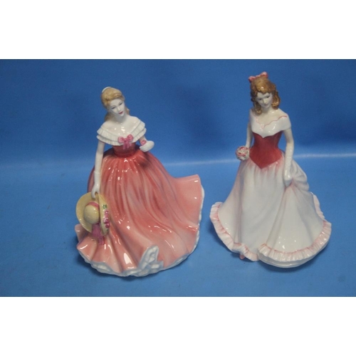 246 - TWO ROYAL DOULTON FIGURINES 