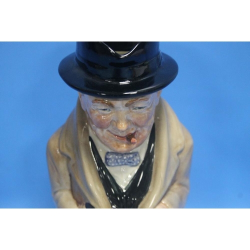 280 - A WINSTON CHURCHILL CHARACTER JUG