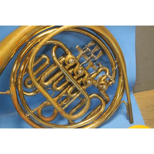 405 - A LESLIE SHEPPARD HORN NO MOUTHPIECE