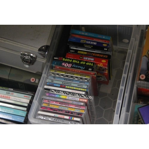 564 - A QUANTITY OF CD'S AND DVD'S