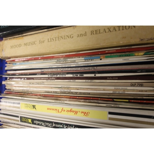 640 - A QUANTITY OF LP RECORDS MAINLY EASY LISTENING