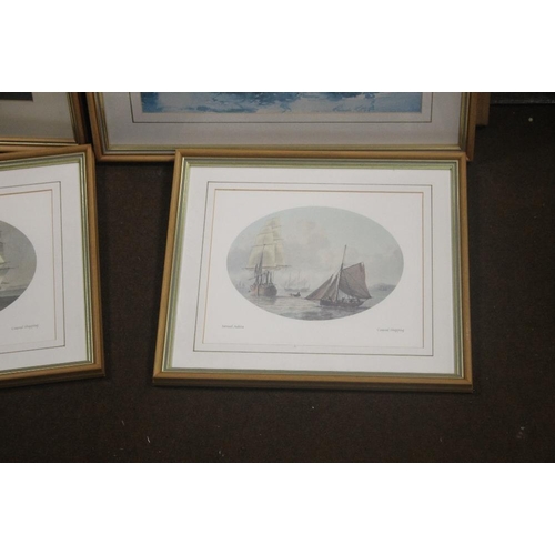 86 - A COLLECTION OF ASSORTED PRINTS DEPICTING SHIPS