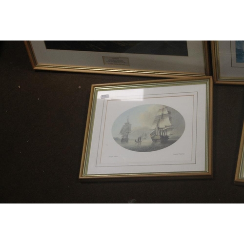 86 - A COLLECTION OF ASSORTED PRINTS DEPICTING SHIPS