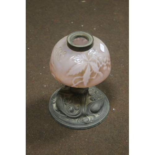 415 - TWO PARAFFIN LAMPS