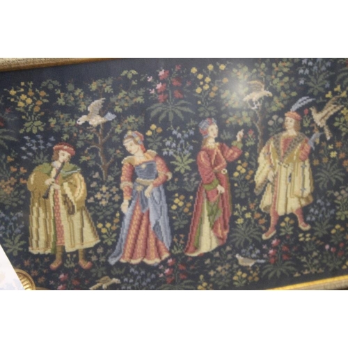 29 - TWO FRAMED TAPESTRY'S