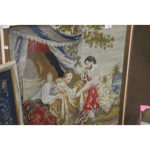 29 - TWO FRAMED TAPESTRY'S