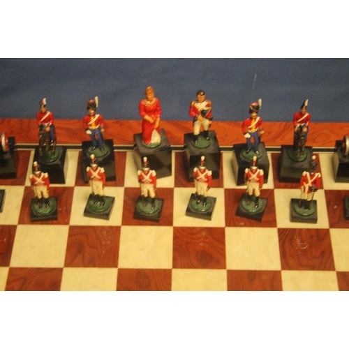 52 - A BOXED STUDIO ANNE CARLTON CHESS SET, 