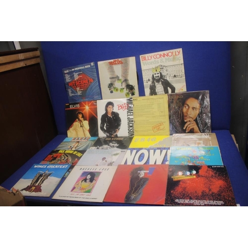 151 - TWENTY FOUR VINYL RECORDS TO INCLUDE BOB MARLEY LEGEND, UB40 UNEMPLOYMENT BENIFIT CARD, MICHAEL JACK... 