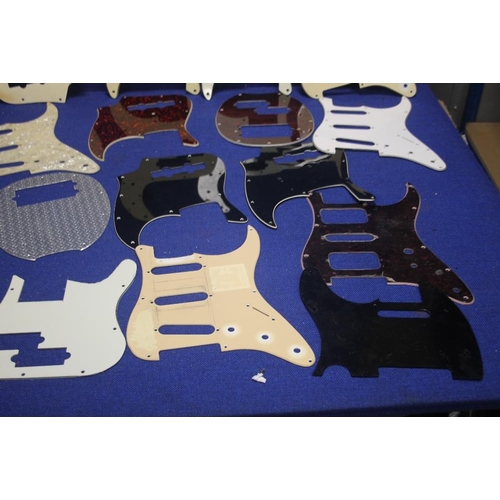 156 - A COLLECTION OF GUITAR PANELS