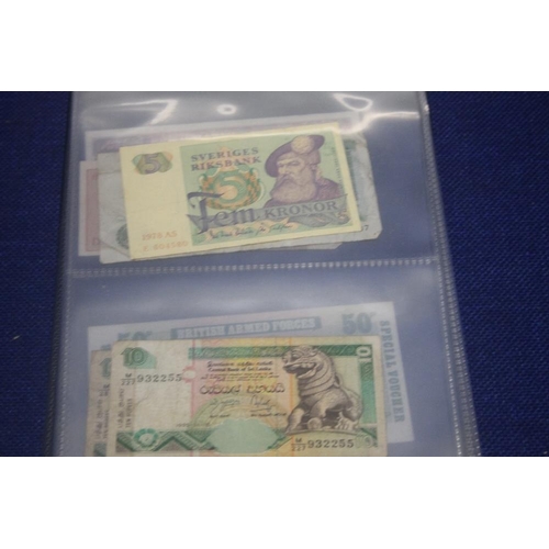 169A - TWO ALBUMS OF BRITISH AND WORLD BANKNOTES