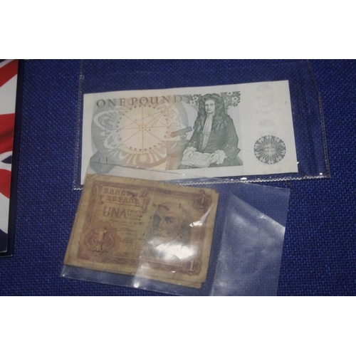 187A - A BOX OF WORLD COINS AND SOME BANKNOTES