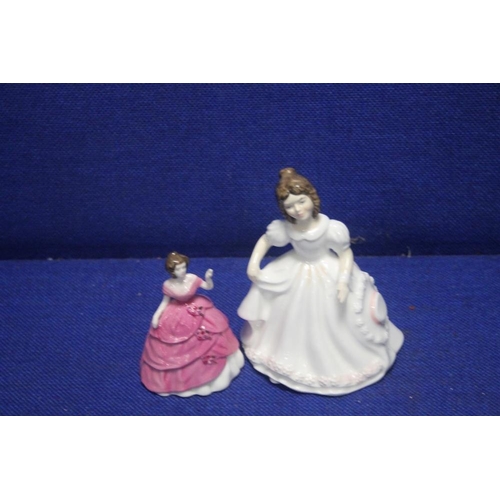 194 - A ROYAL DOULTON FIGURINE AMANDA TOGETHER A COLAPORT FIGURINE JESSICA