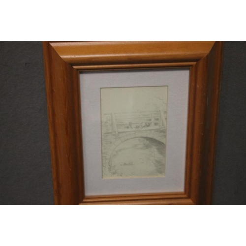 2 - TWO FRAMED WINNIE THE POOH SKETCHES