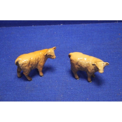 205 - TWO BESWICK CALF'S