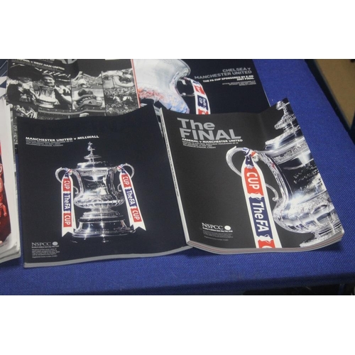 271 - A COLLECTION OF CUP FINAL PROGRAMMES 2000-2014