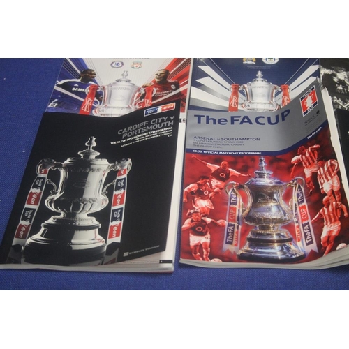 271 - A COLLECTION OF CUP FINAL PROGRAMMES 2000-2014