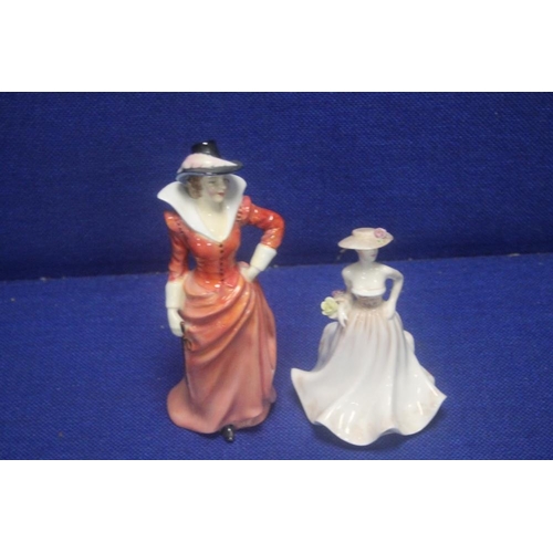 300 - A COALPORT FIGURINE 'MERYL'