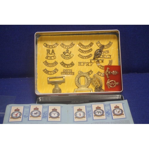 305 - A COLLECTION OF MILITARY CAP BADGES