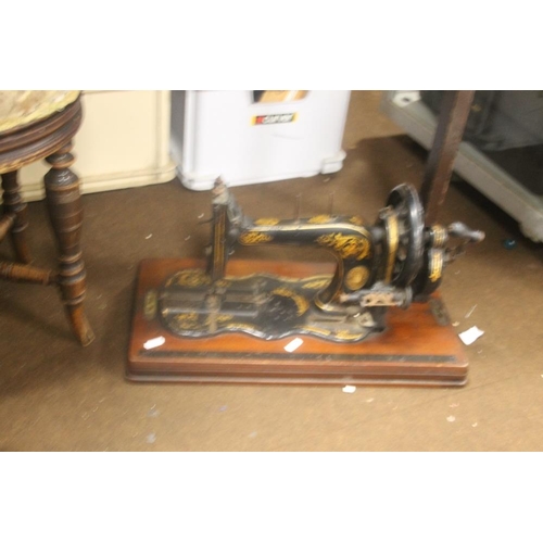 335 - A VARLEY & CO SEWING MACHINE