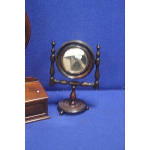 352 - TWO ANTIQUE DRESSING TABLE MIRRORS