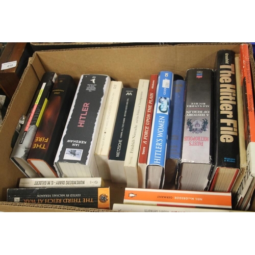 408 - A BOX OF WWII INTEREST BOOKS