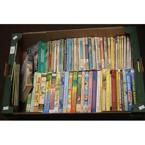 476 - A TRAY OF CHILDRENS BOOKS TO INCLUDE MALCOLM SAVILLE 