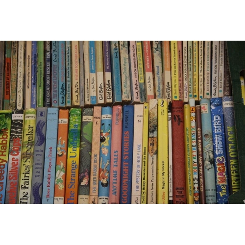 476 - A TRAY OF CHILDRENS BOOKS TO INCLUDE MALCOLM SAVILLE 