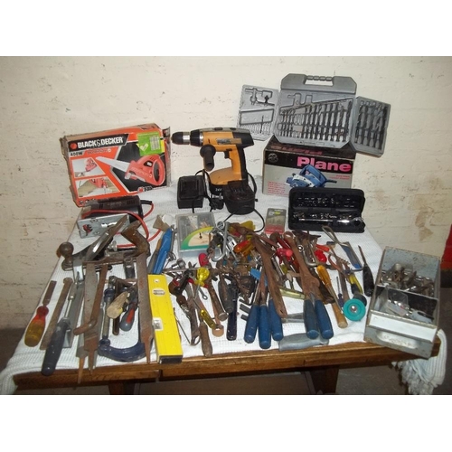 771 - A SELECTION OF TOOLS TO INCLUDE BOXED POWER TOOLS