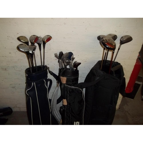 783 - THREE PART GOLF SETS