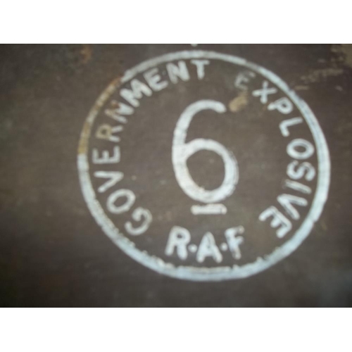 792 - TWO GOVERNMENT RAF EXPLOSIVE AMUNITION WOODEN CASES