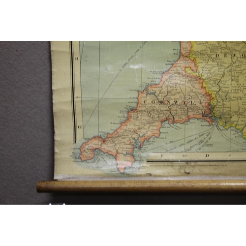 1 - A MAP OF GEOGRAPHICAL COUNTIES AND BOROUGHS IN ENGLAND AND WALES