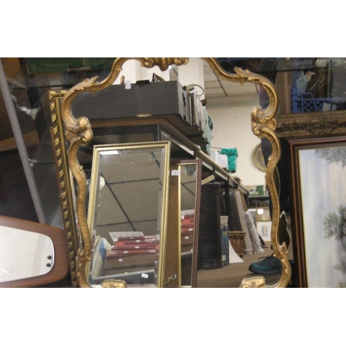 49 - A COLLECTION OF ASSORTED MIRRORS