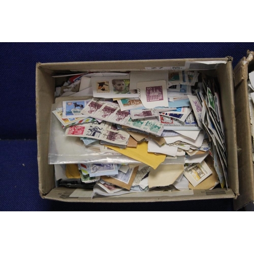 74 - A COLLECTION OF ASSORTED STAMPS