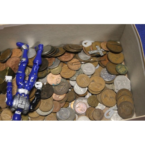 79 - A QUANTITY OF ASSORTED COINS ETC