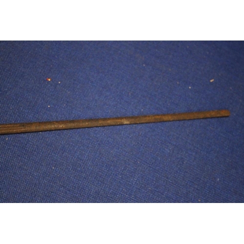 188 - A 17TH CENTURY ENGLISH RAPIER SWORD, IN EXCAVATED CONDITION