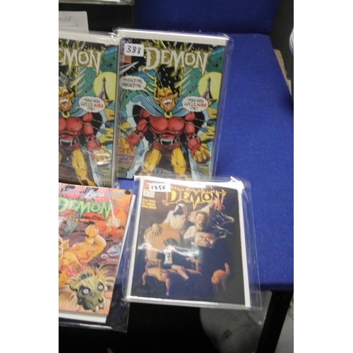 65 - A BOX OF DC COMICS THE DEMON, to include #7 1991, #3 1990, etc