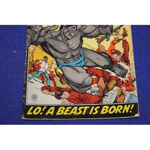 7 - MARVEL AMAZING ADVENTURES featuring the first appearance of the beast #11 1972