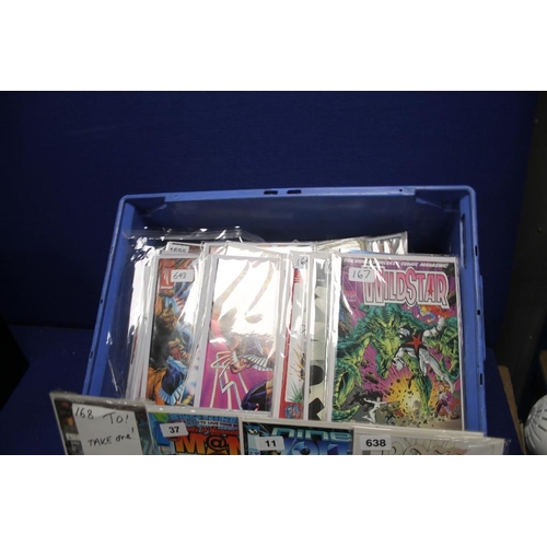 82 - A BOX OF IMAGE COMICS, to include Hellcop, Echo, Shadow Hawk, Shamans Tears, Rose etc