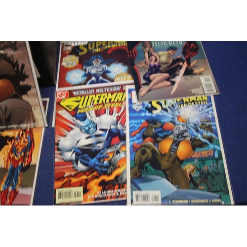 109 - DC SUPERMAN MAN OF STEEL COMICS, to include issues 5, 27, 29, 32, 34, 38