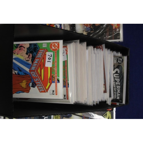 109 - DC SUPERMAN MAN OF STEEL COMICS, to include issues 5, 27, 29, 32, 34, 38