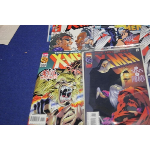 14 - A QUANTITY OF MARVEL X-MEN COMICS, to include issue number 10 1986